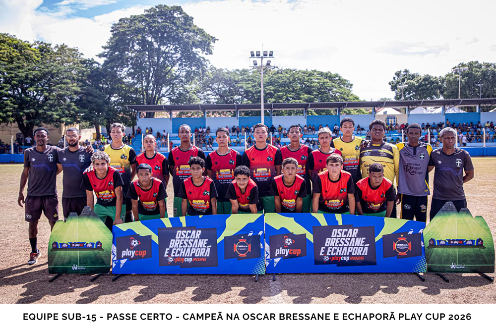 Oscar Bressane e Echaporã Play Cup 2026